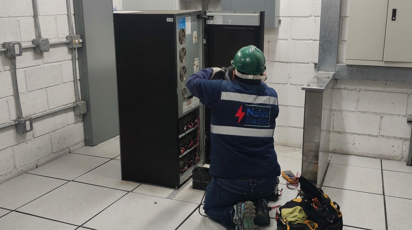 Sistema UPS de respaldo eléctrico